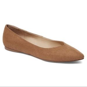 SZ. 10 Cognac colored Flats